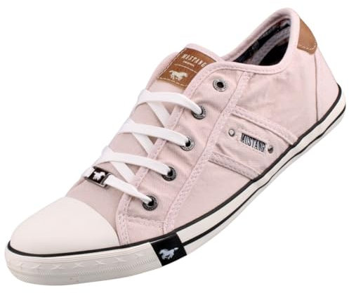 Mustang 1099-302, Sneakers basses femme - Rose (555 rose), 36