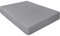 NIYS Luxury Bedding Finest 100% Egyptian Cotton 10/25CM Fitted Sheets (Silver, Double)