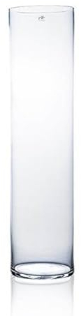 Bodenvase Blumenvase Dekoglas CYLI Zylinder H. 80cm D. 19,5cm Sandra Rich