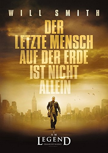 I am Legend: Teaser (2007) | original Filmplakat, Poster [Din A1, 59 x 84 cm]