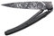 deejo Watch Movement Carbon Taschenmesser, Mehrfarbig, One Size