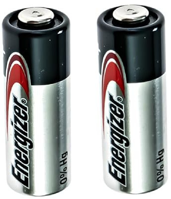 Synergy Digital A23 Batteries, Compatible with Radio Shack 23-144 Battery (Alkaline, 12V, 33mAh) Combo-Pack Includes: 2 x A23 Batteries