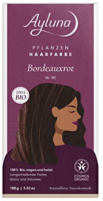 Ayluna Pflanzenhaarfarbe Bordeauxrot Nr. 90