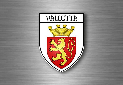 Aufkleber sticker autoaufkleber wappen schild flagge malta valletta