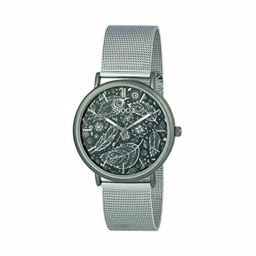 Snooz Men's Quartz Analog Watch with Stainless Steel Strap Saa1042-75, Green, 40MM, Strap