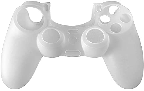 OSTENT Gel de Protection en Silicone Housse Etui Souple Housse Poche Compatible pour Sony PS4 Controller - Couleur Blanc