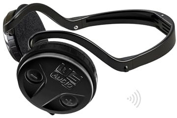 XP WSAUDIO Wireless Headphones for ORX and DEUS (Delivered in Plastic Box), Fully Weatherproof, Foldable Compact and Lightweight with Detachable Control Module