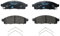HELLA PAGID 8DB 355 023-401 Bremsbelagsatz - T2456 - Dicke/Stärke: 15.8mm - Bremssystem: Tokico - mit akustischer Verschleißwarnung - für u.a. FIAT / MITSUBISHI