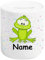 ShirtInStyle Spardose Sparschwein, Motiv Frosch, Kinder Tier Motive Namen Wunschtext