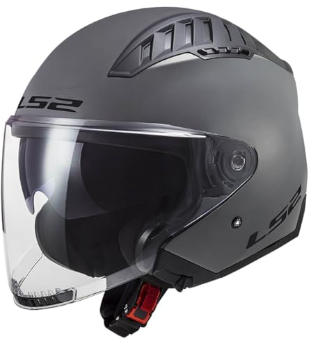 LS2, Jet-Motorradhelm Copter SOLID Nardo Grey, XXL
