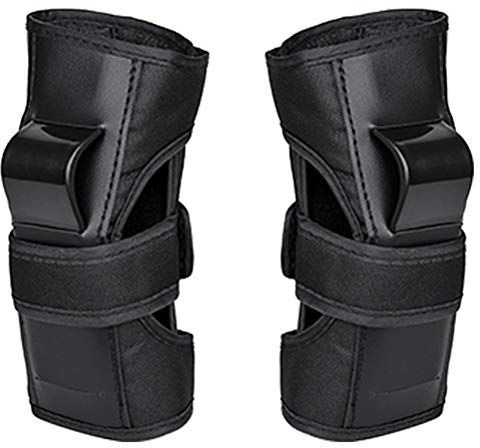 Calayu 1 Paar Handgelenkschützer, Inliner Handgelenkschoner mit Handflächenschutzpolstern Skateboard Handschutz Schutzausrüstung Skateboarding Longboarding Roller