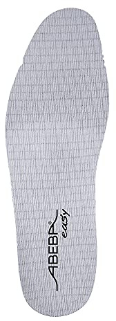 ABEBA 350912 EINLEGESOHLEN Austauschbare Innensohle Soft Comfort, Mittel, Grau, Größe 41