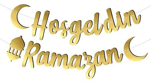 Generisch Kaligrafi Banner Hoşgeldin Ramazan