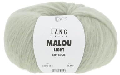 Lang Yarns - Malou Light 0192 resedagrün 50 g