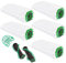 PRIMEBAG - 5 Staubsaugerbeutel + Filter + Rundbürsten passend für Vorwerk VB100 mit EBB100 Akku-Elektrobürste - Ersatz für FP100 Filtertüten - Hochwertiges Sparset - Bestleistung beim Saugen