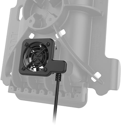 RAM MOUNTS UNPKD 40MM X 40MM USB Cooling Fan ADD ON for Tough Dock, W126109032 (Fan ADD ON for Tough Dock)