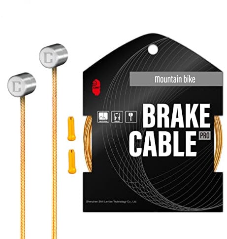 Chooee Bike PRO Brake Cable for Shimano/SRAM Universal High Precision Grinding Brake Cable 2x1700mm for MTB Mountain Bike