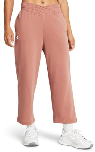 Under Armour Pantaloni corti da donna Rival Terry a gamba larga
