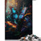 1000 Teile Puzzle Lernspiele Schmetterling Puzzles für Erwachsene Puzzle Kartonpuzzle Lernspiel Herausforderung Spielzeug (Größe 26x38cm)