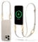 CYRILL by Spigen Classic Charm Mag Case [Crossbody Case] Compatible with iPhone 15 Pro (2023) - Cream