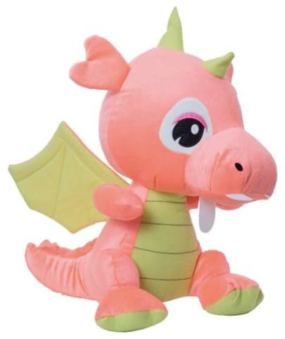 Peluche Bébé Dragon 20 cm (Rose)
