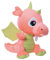 Peluche Bébé Dragon 20 cm (Rose)