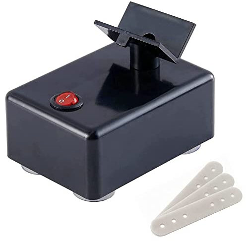 BRADOC - Esmalte de uñas eléctrico para coctelera, tinta de tatuaje, pigmento agitar latilador UV gel pintura líquida antiagaglomeración, sacudiendo la máquina, enchufe de la UE