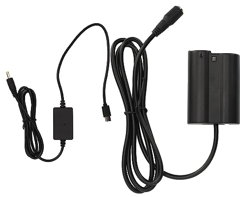 EN EL15 AC Power Adater, EP 5B DC Coupler Dummy Battery for Z5 Z6 Z7 Z6II Z7II D500 D600 D610 D750 D780 D800 D800E D810 D810A D850 D7000 D7100 D7200 D7500