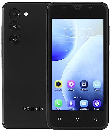 Airshi Telefono Cellulare S23 Ultra 3G, Telefono Cellulare S23 Ultra da 5,0 Pollici 2 GB di RAM 16 GB ROM MT6572 Dual Core 5.0 per la Vita Quotidiana (#2)