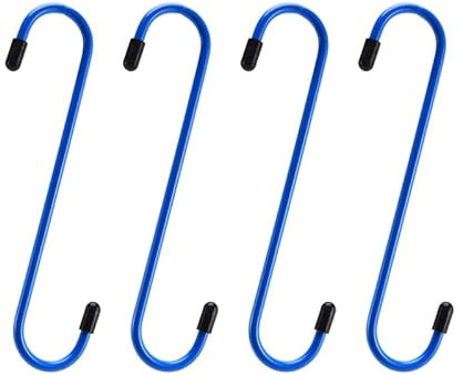 Wanjorlay 4 PièCes Cintres D'éTrier de Frein Crochets D'éTrier de Frein avec Embouts en Caoutchouc Outil Automobile pour Casser, Roulement, Travail de Suspension