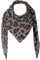 FASHION YOU WANT XXL Tuch 23 Farben Farbwahl Halstuch Musselintuch Musselin Damen Damenhalstuch Dreieckstuch Schal Herren Männer Frauen Herrenhalstuch Dreieckig leicht (einlagig)) (Leo grau)