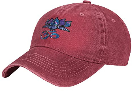 501 Blume Ohm Damen Herren Baseball Kappe Mütze Leicht Baseball Kappen Atmungsaktiv Denim Hut Trucker Kappe Für Sport Tennis Kletter