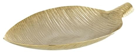 Paris Prix Coupelle Déco Design Feuille 46cm Or