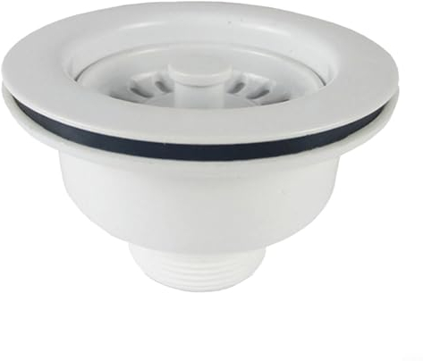 for HPLIVE 114Mm Sink Collection, Stainless Steel Kitchen Sink Strainer Waste Fits Sink Mini Basket Strainer Waste Kit Suitable For Sink Opening 83-90mm