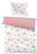 Yasida BettwäSche Regenbogen 135x200 Rosa Kinder Bunte Mikrofaser BettwäSche Mit Regenbogen, Wolken, Sternen, Monden, Herzen FüR MäDchen Einzelbettbezug Set Bettbezug 135x200 Und Kopfkissenbezug 80x80