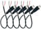 PENGLIN 5PCS 25CM USB Type-C 2 Core Pigtail Cable, 3A 5V USB-C Male Plug to 2Pin Bare Wire Open End Extension for DIY