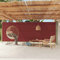 Gecheer Toldo lateral retráctil para patio, 200 x 600 cm, color rojo, toldo, lateral, retráctil, extensible, para terraza, patio, toldo exterior, toldo extensible, J317973