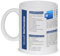 thedifferent Tazza Colazione Latte thè Mug Relax con grafica - Scorciatoie Shortcuts per Word Windows ITA programma Grafica Video - idea regalo Compleanno Natale Collega Lavoro Amici Parenti