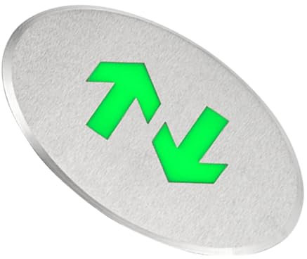 Homoyoyo Edelstahlschild Raumschilder für Brandschutz