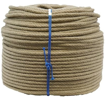 corde de chanvre synthétique, corde en fibre filée PP (8 mm)