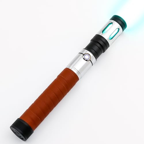 Saberforms Lightsaber Dueling Light Saber with 12 RGB Colors 16 Sound Fonts and Motion Control, Force FX Lightsabers with Premium Metal Handle and Replaceable Blade, Light Sabers for Adults, Kids