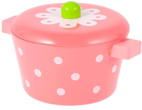 Toyvian Mini Olla De Cocina Simulación Juguete Educativo Decorativo Utensilios De Cocina Pequeños