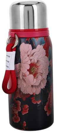 Ciieeo Gobelet Yetti Avec Poignée Supérieure Pour Garder L'Eau Froide Verres À Café Glacé Gobelet À Café De Voyage Bouteille En Acier Inoxydable Avec Couvercle Et Paille Acier