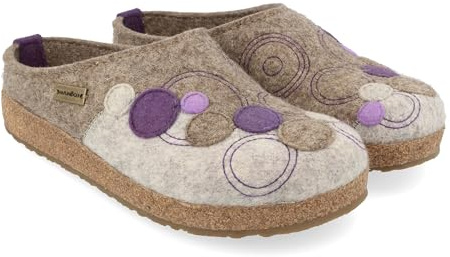HAFLINGER Grizzly Fizz Filzpantoffeln mit Gummisohle