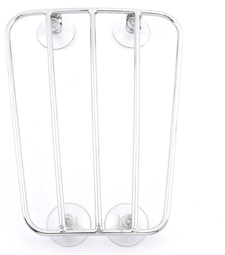 Moto Porte Bagages Porte Bagages Réservoir Carburant Moto avec Ventouses pour Triumph pour Bonneville pour Thruxton 900 T100 T120 pour Royal GT650(Silver)