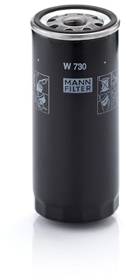 MANN-FILTER, W 730 Oil Filter | For Passenger Cars, Highest Filtration Performance, Engine Protection, High Quality Sealing, True OE Engineering