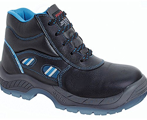 Panter SILEX PLUS S3 Stivali Di Sicurezza, Unisex - Adulto, Nero, 44 EU