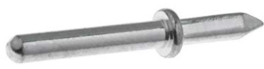 20X 1365B.68 Lötstift THT verzinnt Messing Ø: 1,3mm L. ges: 13,5mm VOGT