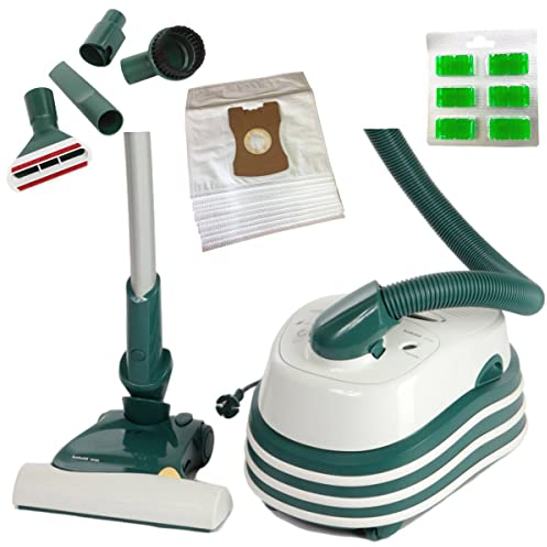 Vorwerk Tiger 265, EB 360 passendes Zubehör von JaTop, Weiß Grün