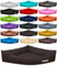 Hundebett Dogs Corner aus Kunstleder M 80 x 80cm Mocca Hundekissen Hundesofa Hundebetten